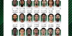 27 لاعبًا في قائمة المنتخب السعودي لمواجهتي الصين واليابان ضمن تصفيات كأس العالم 2026