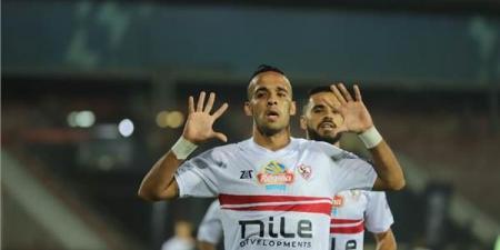 ناصر منسي ينتظم في تدريبات الزمالك استعداداً لمواجهة الجونة