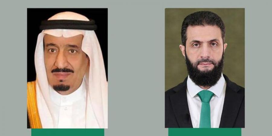 الرئيس الشرع يتلقى برقية تهنئة من الملك سلمان بن عبد العزيز آل سعود بمناسبة حلول شهر رمضان المبارك