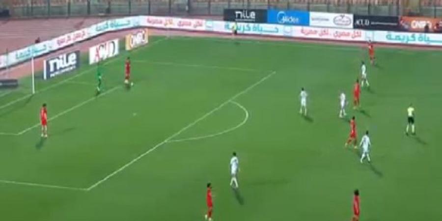 دونجا يباغت مرمى مودرن سبورت بالهدف الاول للزمالك