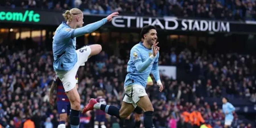 Live broadcast of the Manchester City and Nottingham match in the English Premier League