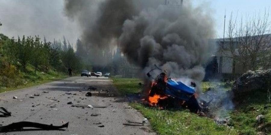 شهيد بغارة صهيونية على طريق النهر بين دير الزهراني وحومين الفوقا