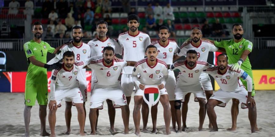 منتخب الإمارات للكرة الشاطئية السادس عالمياً والأول عربياً وآسيوياً