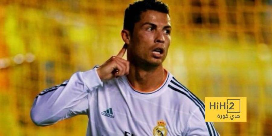 هداف مباريات ريال مدريد و فياريال